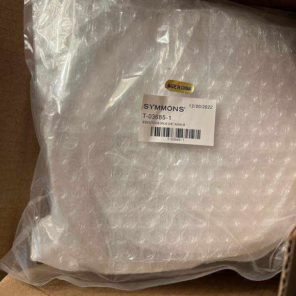 NEW: Symmons Identity 1-Handle Shower Valve Trim in Polished Chrome 6700-TRM - Picture 3 of 3